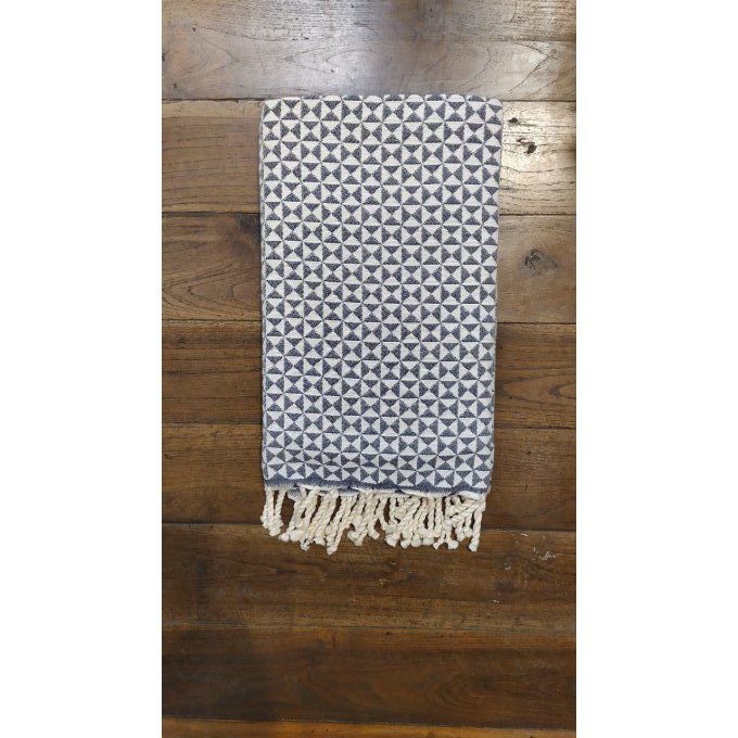 Fouta Butterfly Black/White  2x1m 